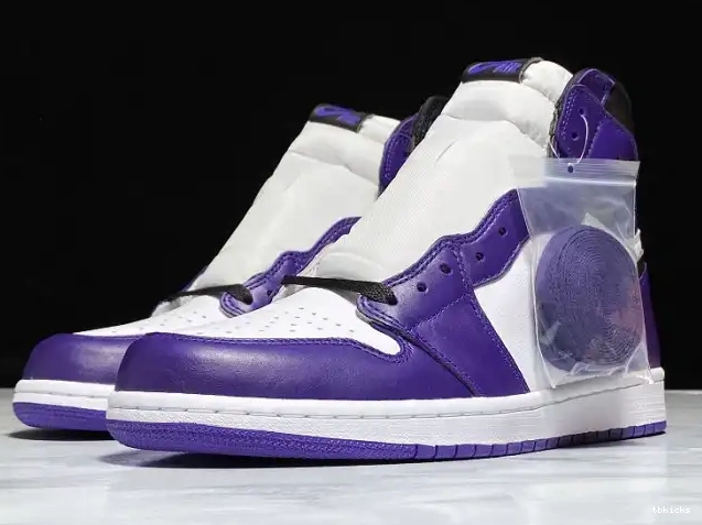 Rep TB Air Jordan 555088-500 OG Court High Purple 1 0616
